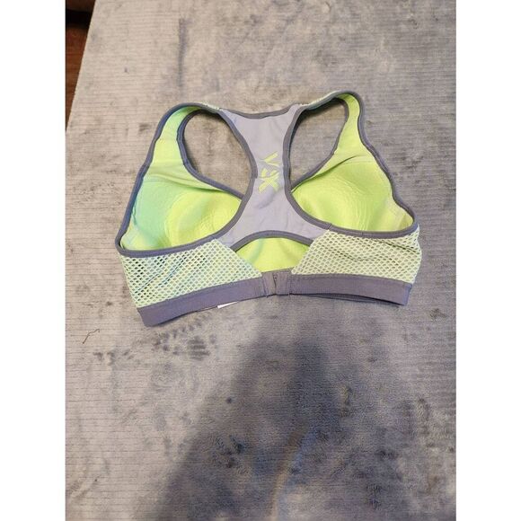 Victorias Secret VSX Sport Green Adjustable Racerback Sports Bra Womens 34B - Picture 2 of 3